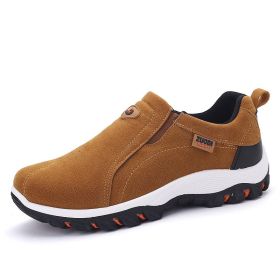 2022 New Casual Shoes Men Sneakers Outdoor Walking Shoes Loafers Men Comfortable Shoes Male Footwear Light Plus Size 48 (Shoe Size: 43, Color: Auburn)