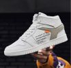 Autumn and winter new AJ high top board shoes trend all match student shoes men and women lovers sports casual shoes