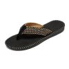 Men's new summer fashion drag classic woven flip-flops all comfortable flip-flops