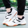 New comfortable breathable tennis shoes beef tendon sole anti-slip cushioned leisure badminton shoes comprehensive training men's shoes table tennis s