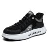 Autumn and winter men's new trend fashion plush casual shoes comfortable warm men's sports shoes