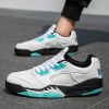 Summer explosion men's luminous AIR retro low-top fashion trend basketball shoes casual sports shoes