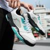 Summer explosion men's luminous AIR retro low-top fashion trend basketball shoes casual sports shoes