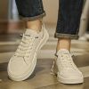 Men's new leather leather light luxury fashion board shoes trend fashion all match small white shoes casual men's shoes