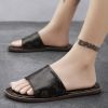 Summer men's new slippers flip-flops trend everything casual men sandals large size slippers