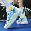 Men's new glow-in-the-dark version of basketball shoes rubber outsole friction with sound fashion trend comfortable sneakers 36-45