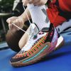 Men's new glow-in-the-dark version of basketball shoes rubber outsole friction with sound fashion trend comfortable sneakers 36-45