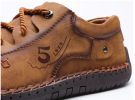 Explosive fashion trend men's handsewn casual leather shoes men's fashion shoes 38-48 leather size