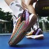 Men's new glow-in-the-dark version of basketball shoes rubber outsole friction with sound fashion trend comfortable sneakers 36-45