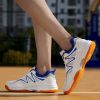 New four seasons non-slip men's badminton table tennis couple shoes sports big size men's sports shoes 38-48