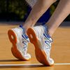 New four seasons non-slip men's badminton table tennis couple shoes sports big size men's sports shoes 38-48
