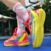 Men's new glow-in-the-dark version of basketball shoes rubber outsole friction with sound fashion trend comfortable sneakers 36-45