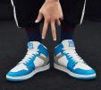 Autumn and winter new AJ high top board shoes trend all match student shoes men and women lovers sports casual shoes