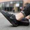 Explosive fashion trend men's handsewn casual leather shoes men's fashion shoes 38-48 leather size