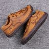 Explosive fashion trend men's handsewn casual leather shoes men's fashion shoes 38-48 leather size