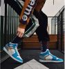 Autumn and winter new AJ high top board shoes trend all match student shoes men and women lovers sports casual shoes