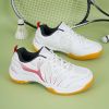 New super light breathable couple badminton shoes Fashion comfortable men's sports shoes tennis shoes