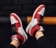 Autumn and winter new AJ high top board shoes trend all match student shoes men and women lovers sports casual shoes