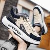 Autumn and winter men's new trend fashion plush casual shoes comfortable warm men's sports shoes