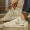 Men's new leather leather light luxury fashion board shoes trend fashion all match small white shoes casual men's shoes