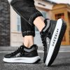 Autumn and winter men's new trend fashion plush casual shoes comfortable warm men's sports shoes